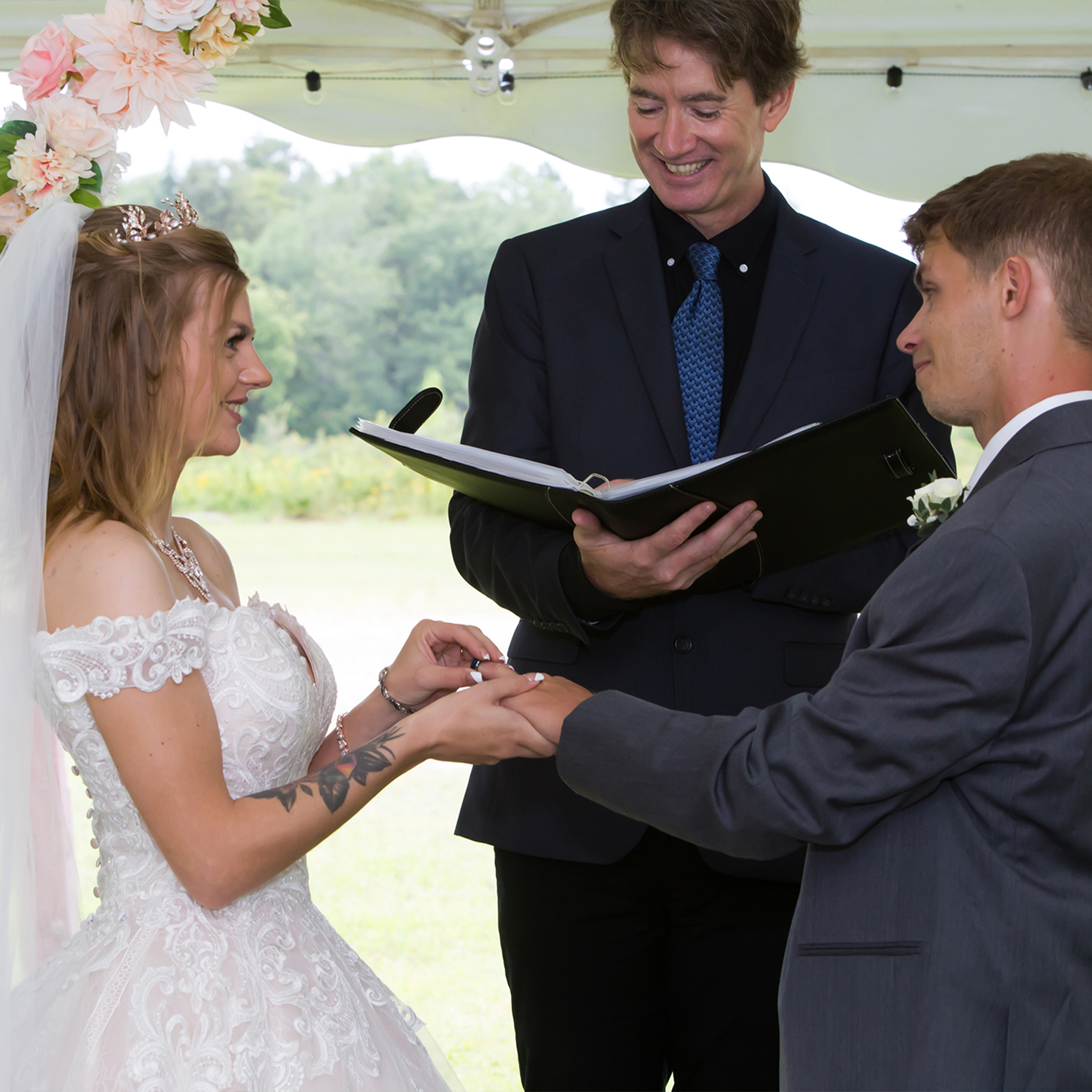 NJ Wedding Officiant: Cheyenne and Logan