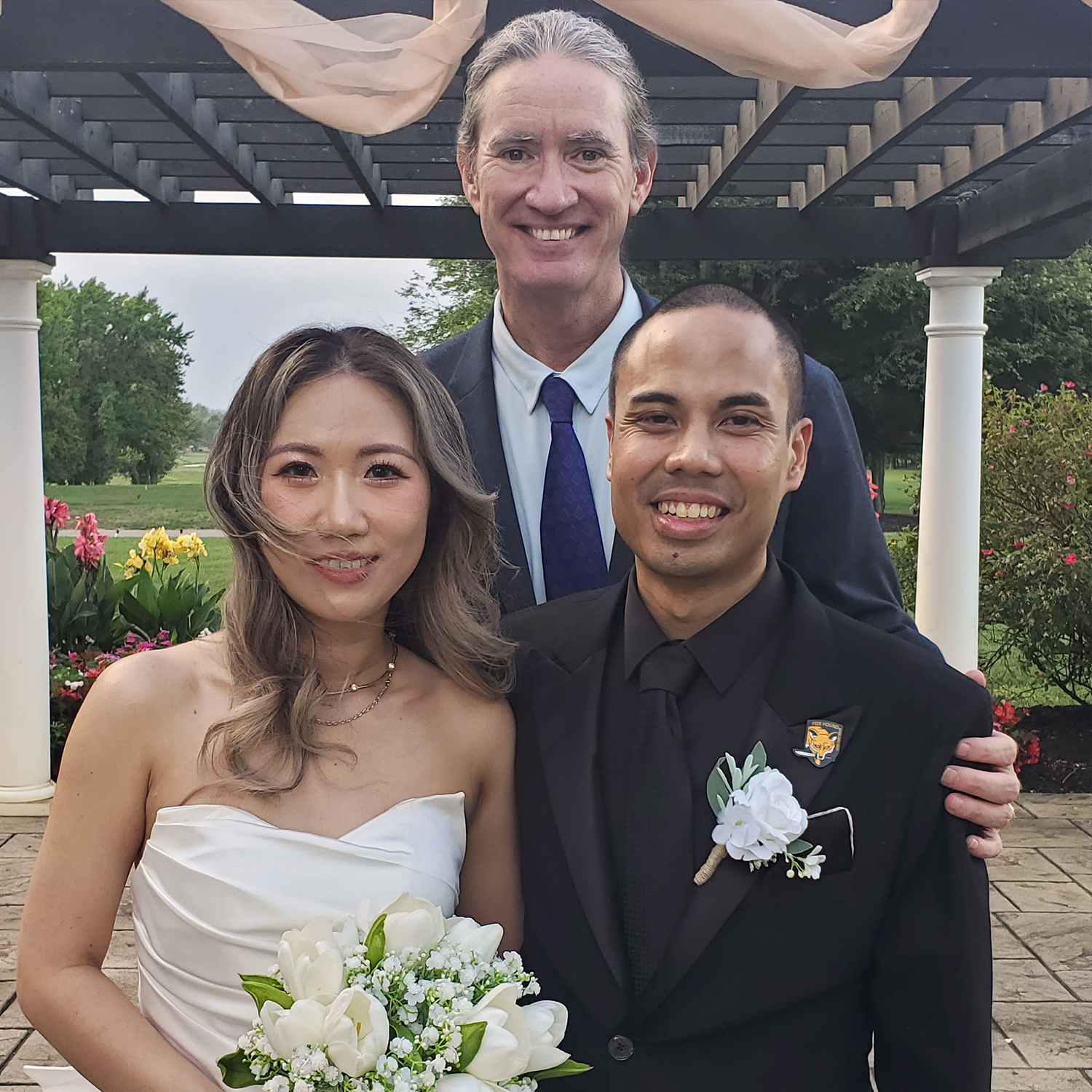 Ramblewood Country Club Wedding Officiant: Chris and Uyen